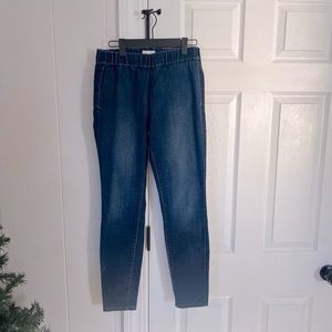 NWOT Loft Lou & Grey Denim Leggings Indigo Size Small